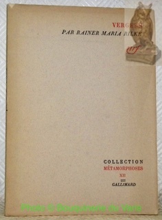 Vergers suivi des Quatrains Valaisans. Collection Métamorphoses, XII.