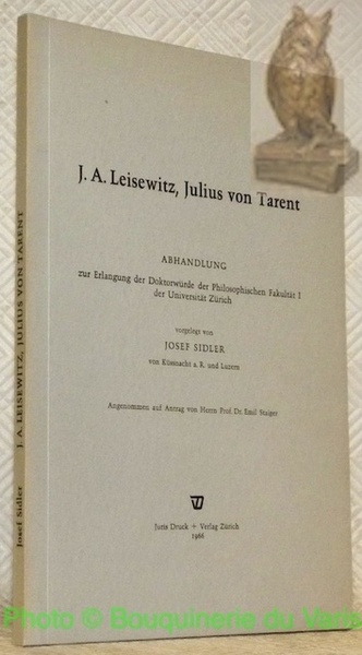 J. A. Leisewitz, Julius von Tarent. Diss.