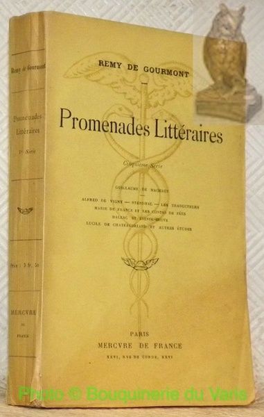 Promenades littéraires. Cinquième Série. Guillaume de Machaut - Alfred de …