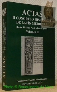 Actas. II congreso hispánico del latín medieval. (Leon, 11-14 de …