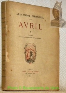 Avril. Fonrtispice de Giacomelli, gravé à l’eau-forte par Lalauze. Collection: …