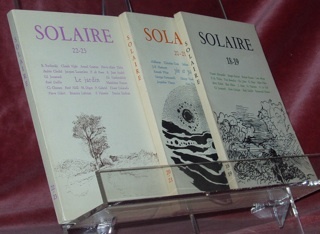 SOLAIRE – 18-19 – 20-21 – 22-23. 3 numéros de …