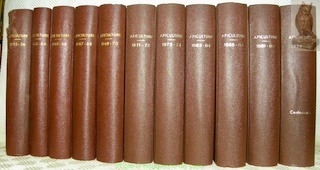 Journal Suisse d’Apiculture. 1955/56 et de 1963 à 1986 reliées …
