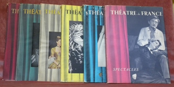Théatre de France. Spectacles. 6 volumes.