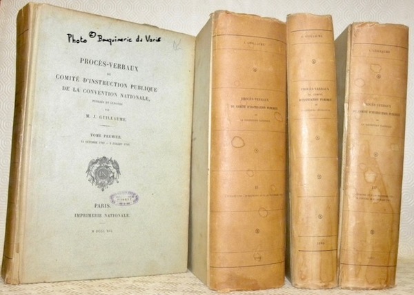 PROCES-VERBAUX du Comité de la Convention nationale. 3 vol. Tome …