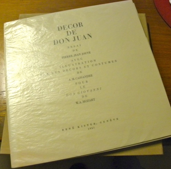 Décor de Don Juan. Avec illustration par les décors et …