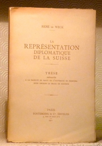 La représentation diplomatique de la Suisse.