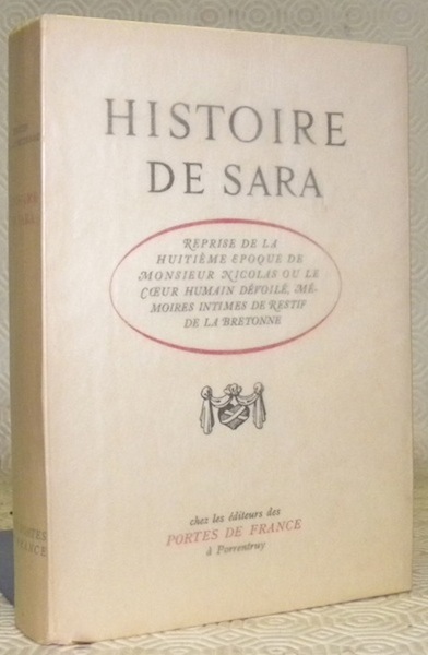 Histoire de Sara. Reprise de la huitième époque de Monsieur …