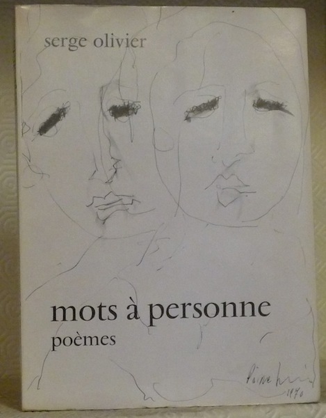 Mots à personne. Poèmes. Illustrations de Pierre Spoeri.