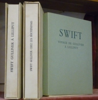 Voyages de Gulliver dans des contrées lointaines. Eaux-fortes originales de …