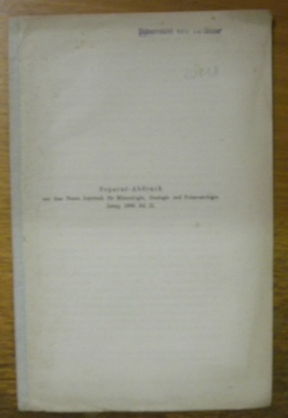 Ueber Faciesunterschiede der unteren Kreide in den nördlichen Schweizeralpen. S.A. …