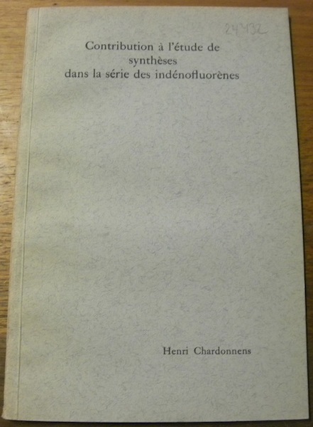 Contribution à l’étude de synthèse dans la série des indénofluorènes.