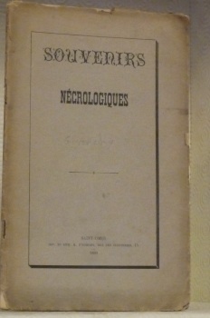 Souvenirs nécrologiques. Charles de Givenchy.