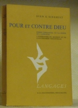 Pour et Contre Dieu. Pierre Emmanuel ou la poésie de …