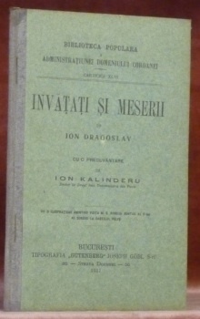 Invatati si Meserii. Biblioteca populara a administratiunei domeniului coronei.