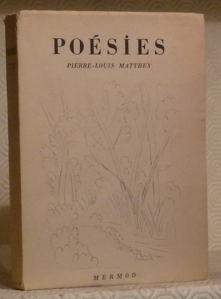 Poésies. 1910-1942. Couverture illustrée par Matisse.