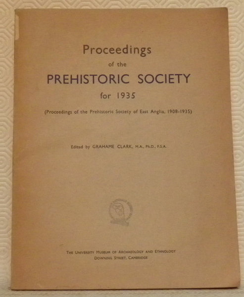 Proceedings of the Prehistoric Society for 1935.
