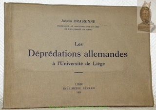 Les déprédations allemandes à l’Université de Liège.