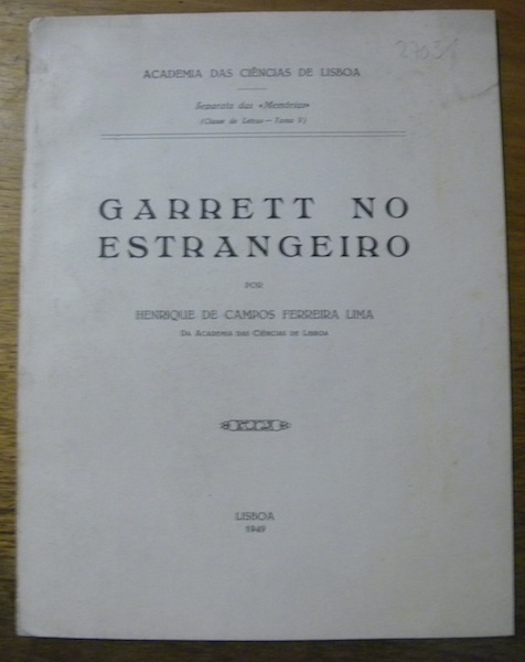 Garrett no estrangeiro.