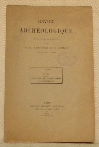 Etude sur les agrafes de ceinturon burgondes à inscriptions. Revue …