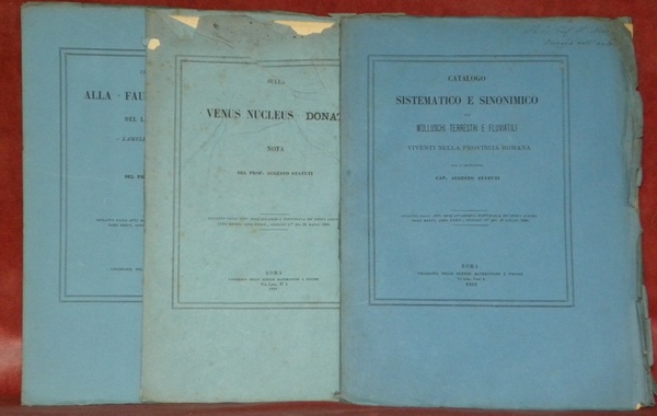 Contribuzione alla Fauna mediterranea del litorale Romano “Lamellaria” nova Species. …