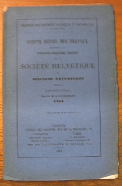 Compte rendu des travaux présentés à la Soixante-Quatrième Session de …