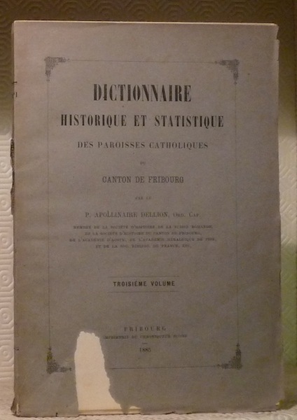 Dictionnaire historique et statistique des paroisses catholiques du Canton de …