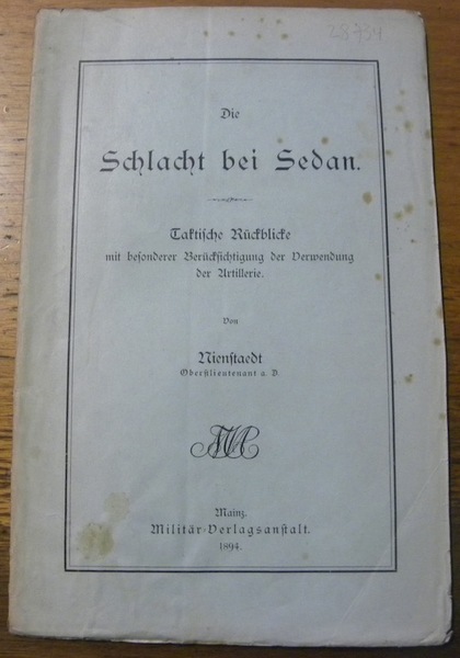 Die Schlacht bei Sedan. Taktische Rückblicke.