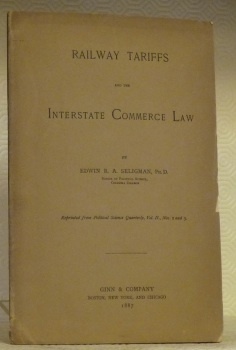 Railway tariffs and the interstate commerce Law.