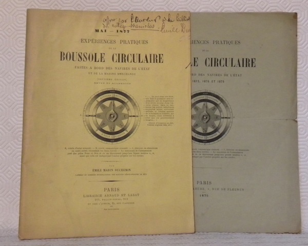 Expériences pratiques de la boussole circulaire, faites à bord des …