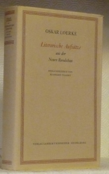 Literarische Aufsätze aus der “Neuen Rundschau”. Herausgegeben von Reinhard Tgahrt.