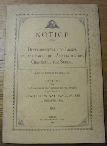 NOTICE sur le Développement des Lignes faisant partie de l’Association …