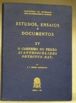 O carneiro do feijâo acanthoscelides obtectus (say). Estudos, ensaios e …