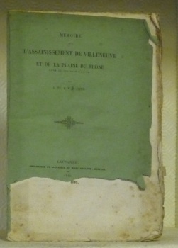 Mémoire sur l’assainissement de Villeneuve et de la Plaine du …