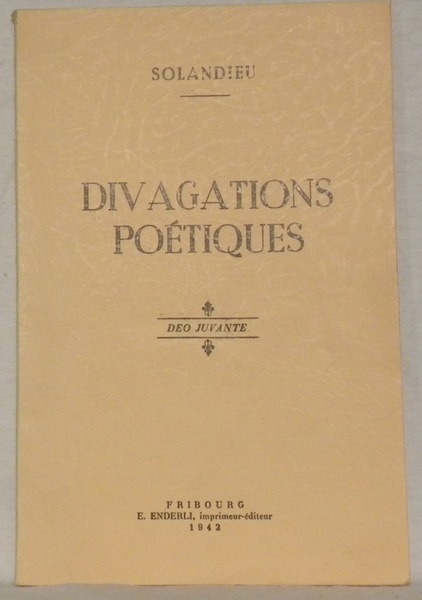 Divagations poétiques.