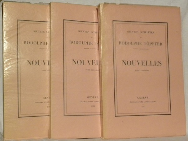 Nouvelles. 3 volumes. Oeuvres complètes édition du centenaire.