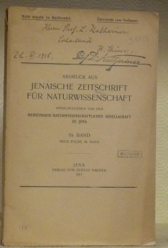 Das Problem der Diastataxie des Vogelflügels. Abdruck aus Jenaische Zeitschrift …