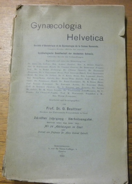 Gynaecologia Helvetica. Société d’Obstétrique et de Gynécologie de la Suisse …