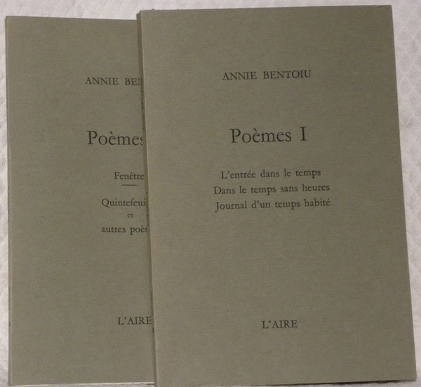 Poèmes. 2 volumes.
