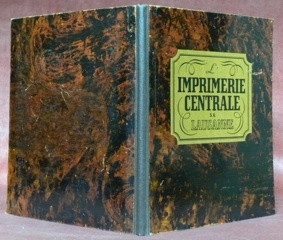 Imprimerie Centrale S.A. Lausanne. Plaquette publiée pour commémorer son installation. …