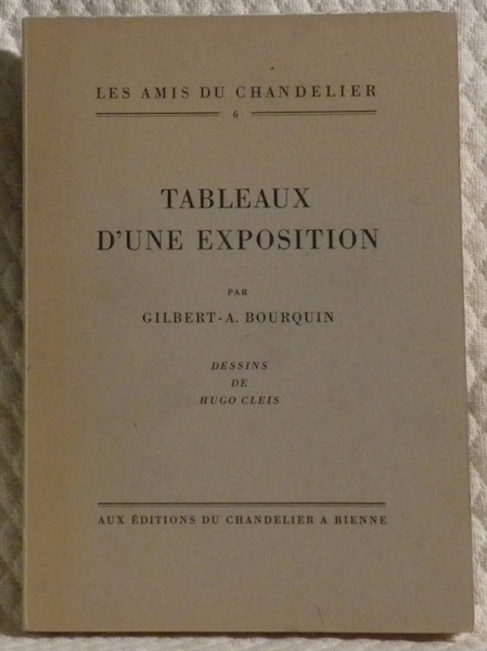 Tableaux d’une exposition. Illustrations de Hugo Cleis. Collections Les Amis …