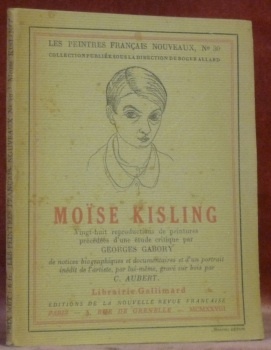 MOÏSE KISLING. 28 reproductions de peintures précédées d’une étude critique, …