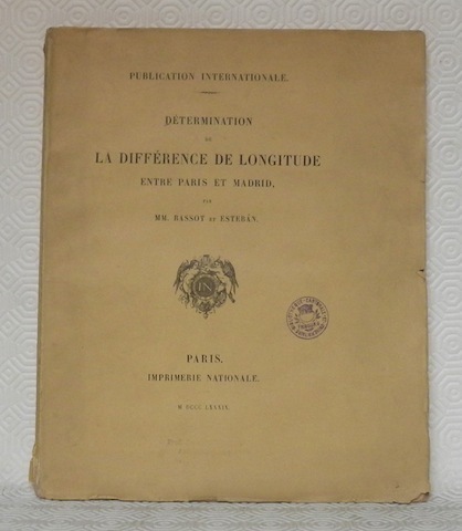 Détermination de la différence de longitude entre Paris et Madrid. …