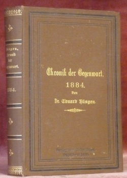 Chronik der Gegenwart 1884.