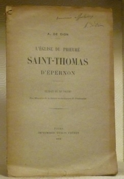 L’église du prieuré Saint-Thomas d’Epernon. Extrait du XVe volume des …