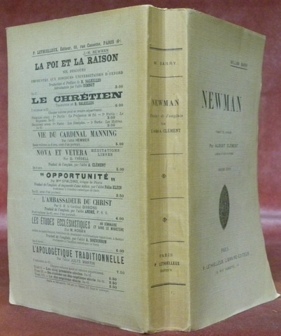 NEWMAN. Deuxième édition. Avec une héliogravure.