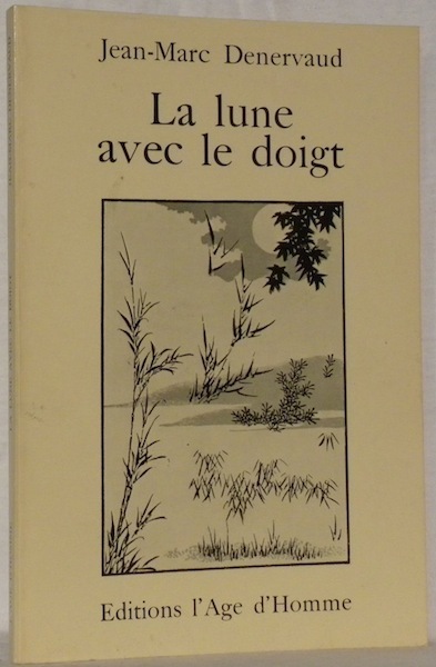 La lune avec le doigt.