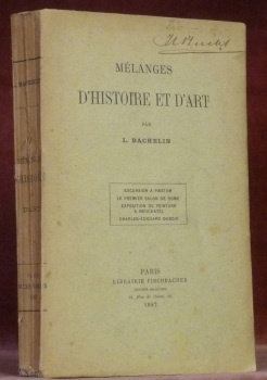 Mélanges d’histoire et d’art.