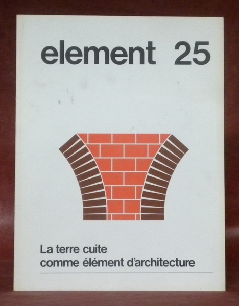 Element 25. La terre cuite comme élément d’architecture.