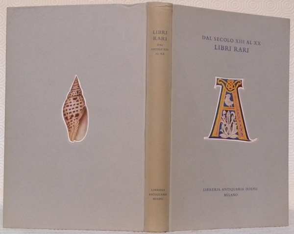 CATALOGO di Libri Rari e preziosi dal Secolo XIII al …